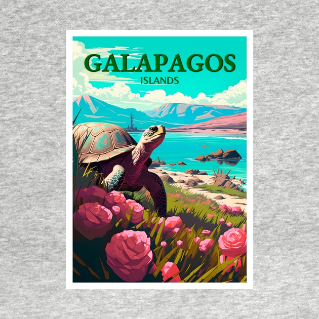 Vintage Travel - Galapagos by Balmont ☼